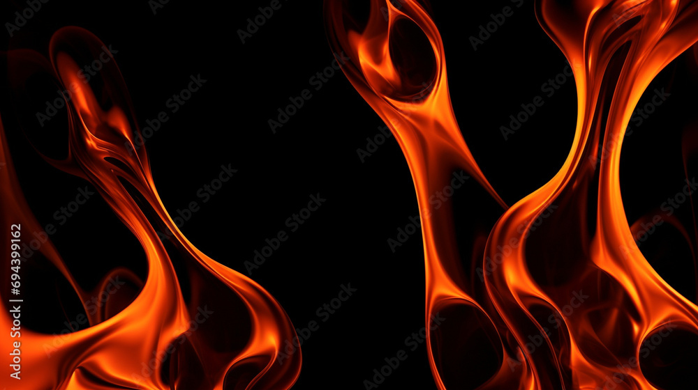 organic grafic strem structure like a lava lamp illuminated and floading on black background created with Generative Ai organic grafic strem structure like a lava lamp illuminated and floading on black background created with Generative Ai