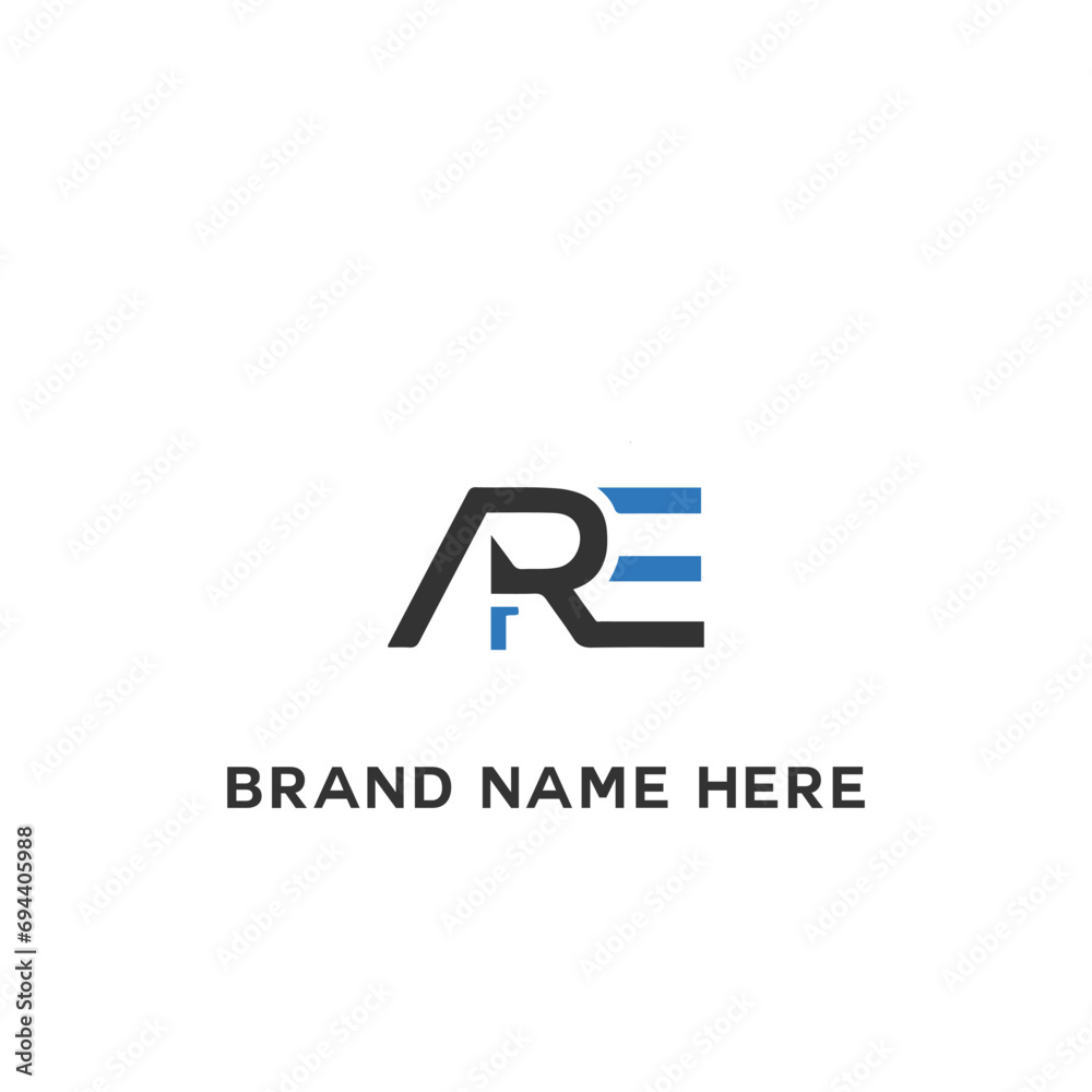 ARE A R E letter logo design. Initial letter ARE linked circle uppercase monogram logo white color. ARE logo, A R E design. ARE, A R E ARE A R E letter logo design. Initial letter ARE linked circle uppercase monogram logo white color. ARE logo, A R E design. ARE, A R E