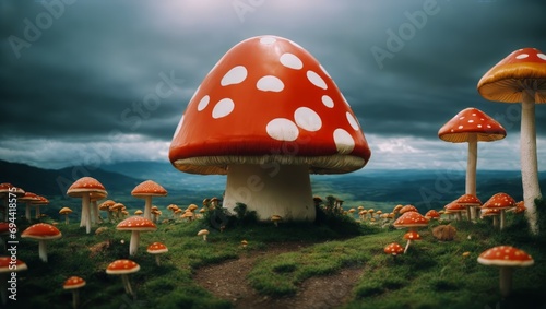 The Mushroom Kingdom, Ai generated (ID: 694418575)