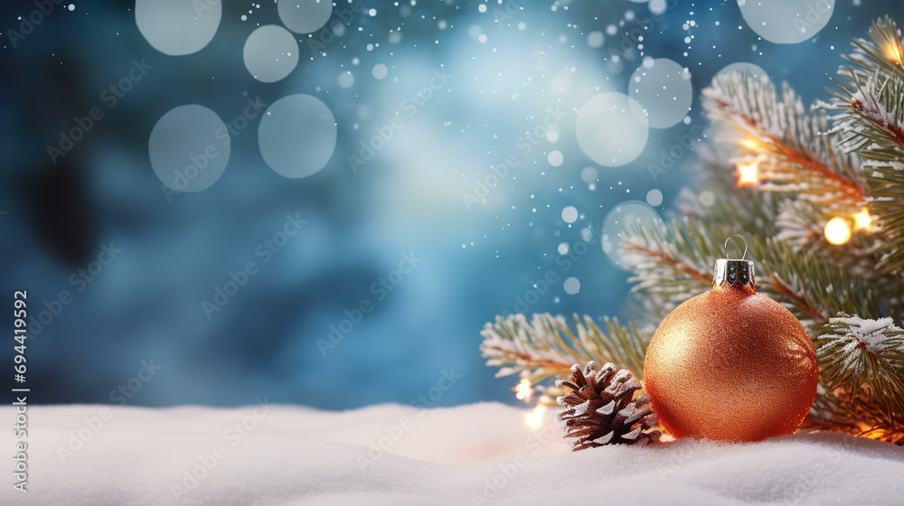 Obraz premium Christmas background