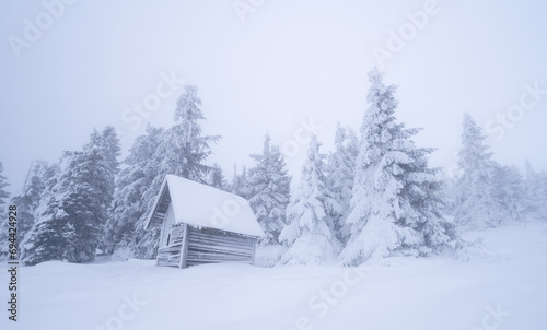 winter in Giant mountains in Poland © lukaszimilena