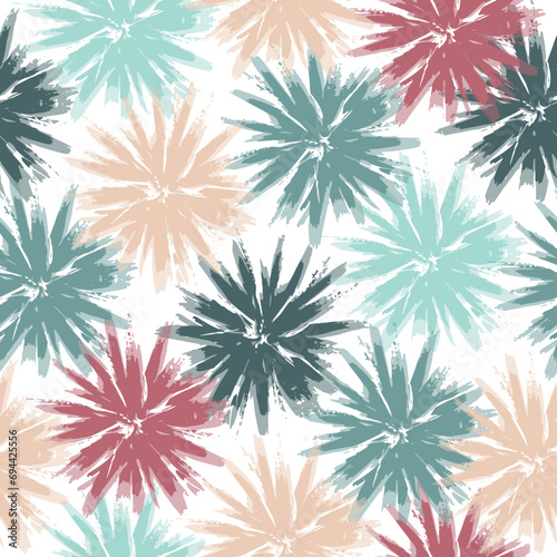  Collage contemporary seamless pattern.