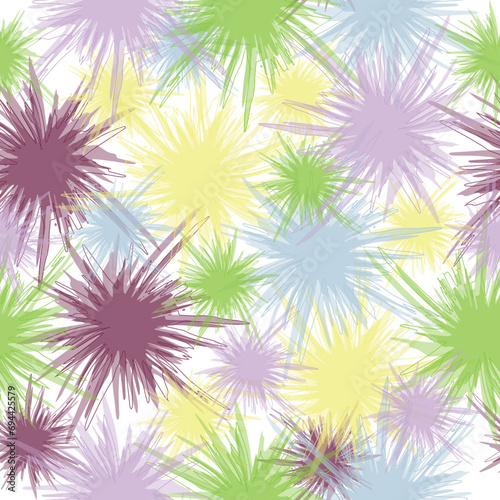  Collage contemporary seamless pattern.