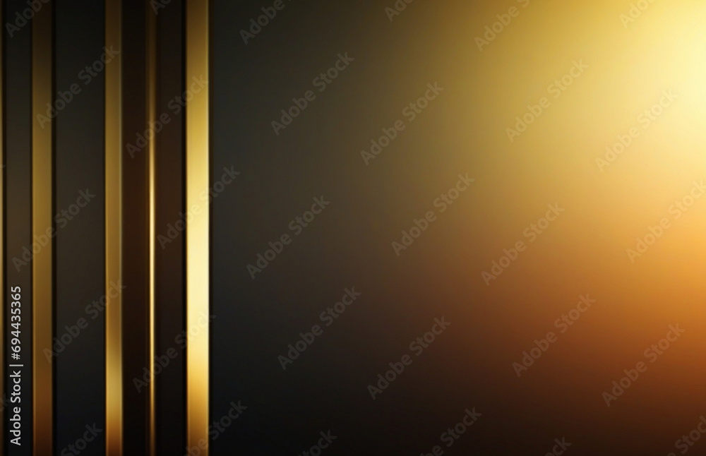Golden background with lightning effect. AI
Golden background with lightning effect. AI