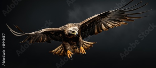 Flying Golden Eagle.