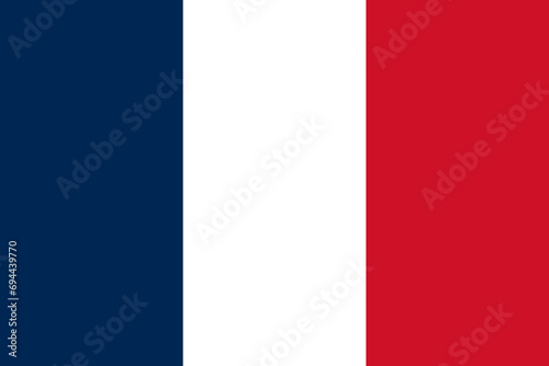 France flag, illustrator vector eps8. photo