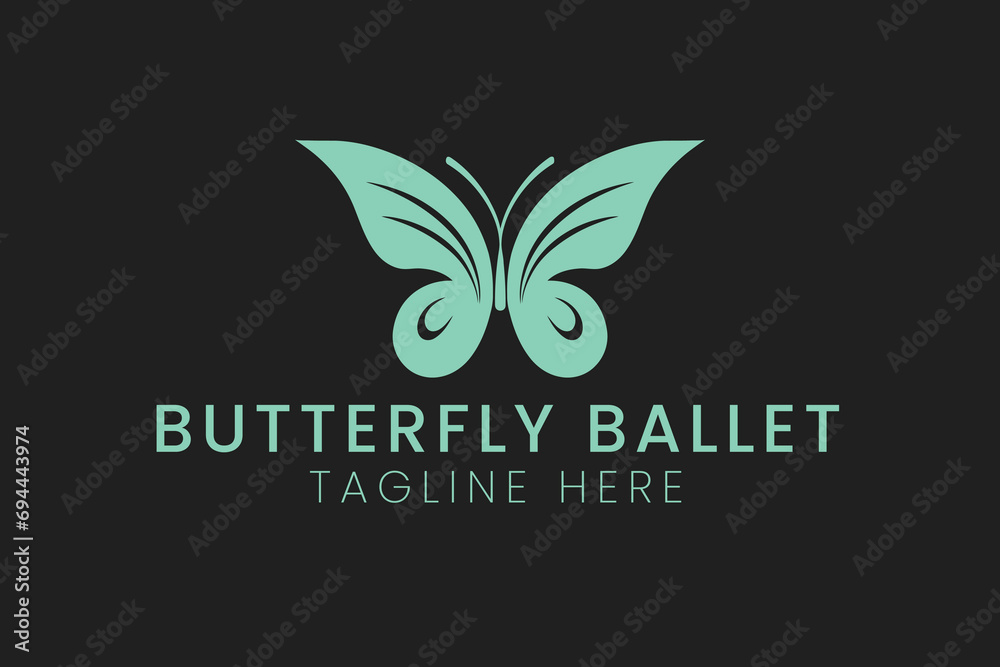 butterfly, delicate, love, care, hospitality, logo, clipart, vector, sublimation, monogram, design