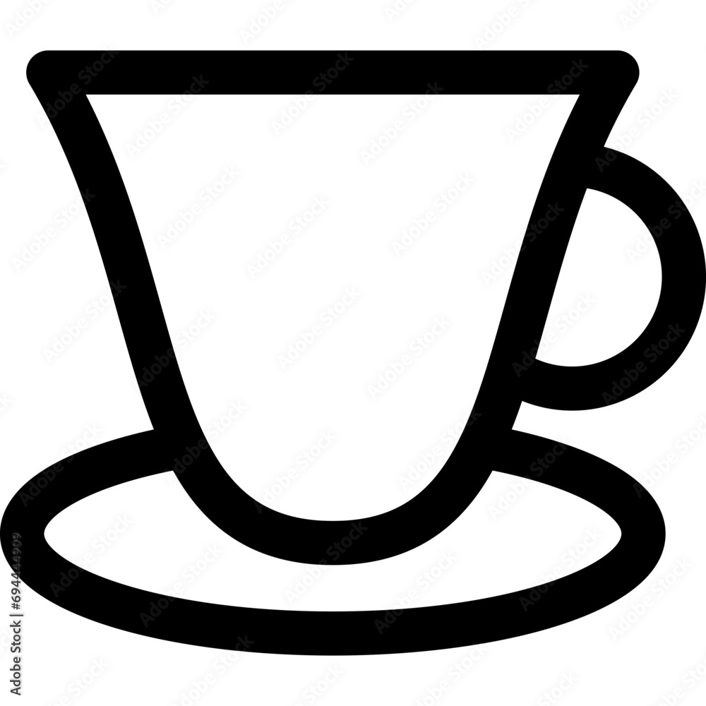 Coffee Outline Icon Coffee Outline Icon