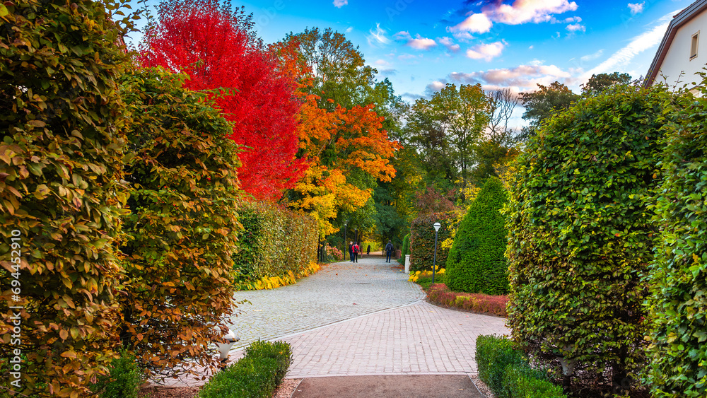 Fototapeta premium Park Oliwski