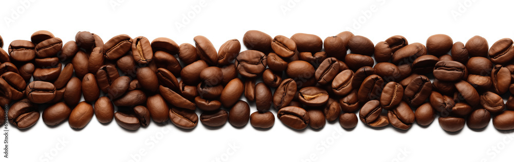 Roasted сoffee beans are isolated on a white and transparent background for design. Png file. Wide panoramic composition of coffee beans. Convenient for copying. Isolated coffee beans with shadow.
Roasted сoffee beans are isolated on a white and transparent background for design. Png file. Wide panoramic composition of coffee beans. Convenient for copying. Isolated coffee beans with shadow.