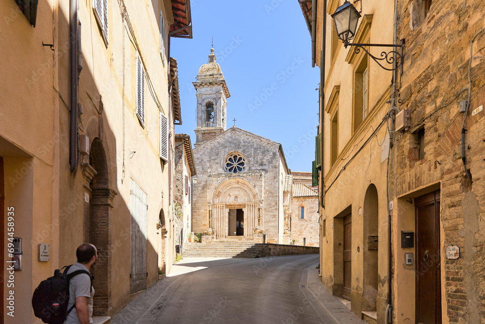 Church in historic Italian town