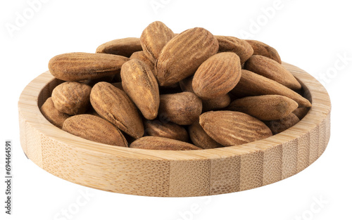 almonds in a bowl