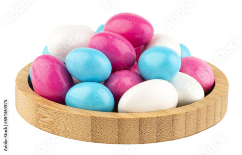 colored almond dragees