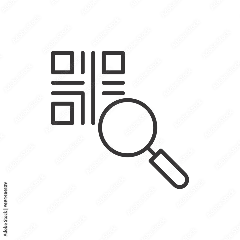 Qr Code Search Icon Qr Code Search Icon