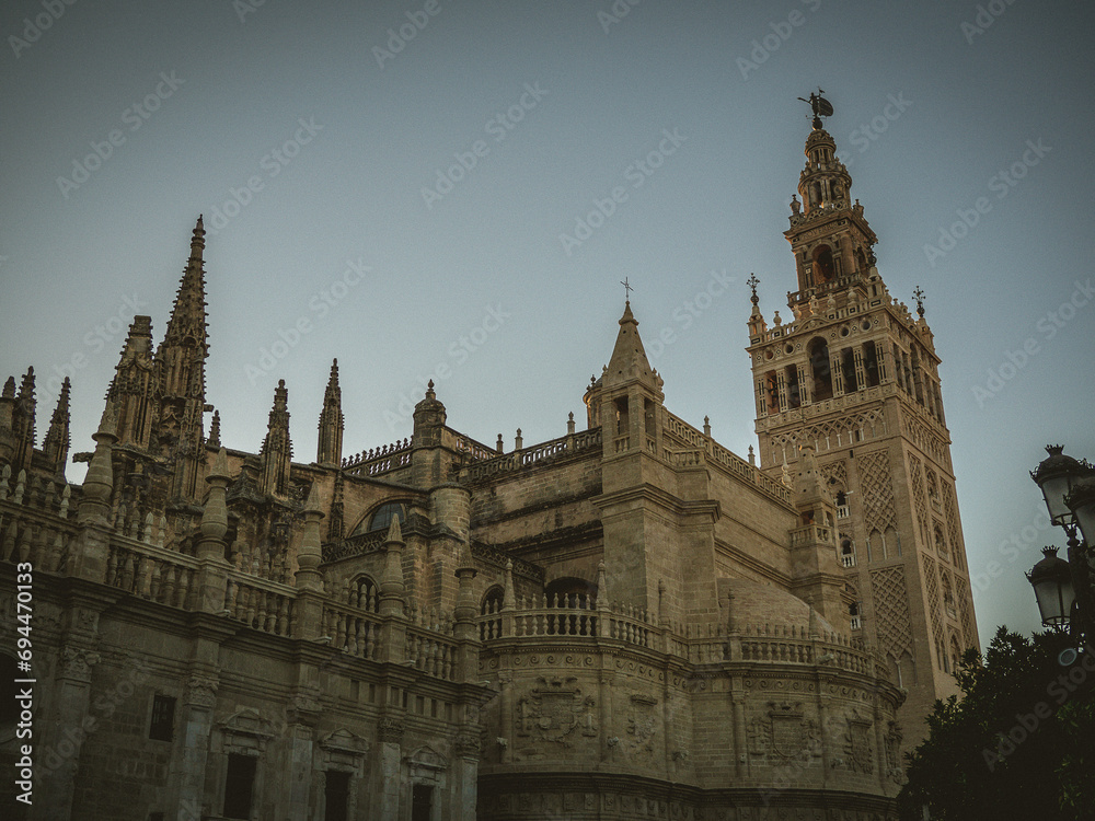 Catedral de Sevilla y Giralda. Sevilla, Andalucía, España
