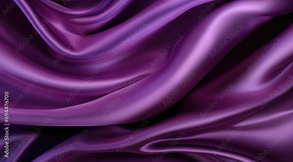 a purple silk fabric background with smooths and folds a purple silk fabric background with smooths and folds