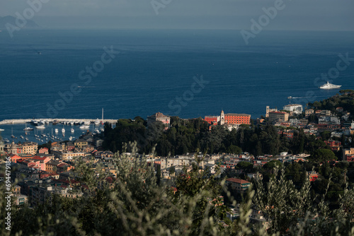 Coast of Santa magherita Ligure Italy photo