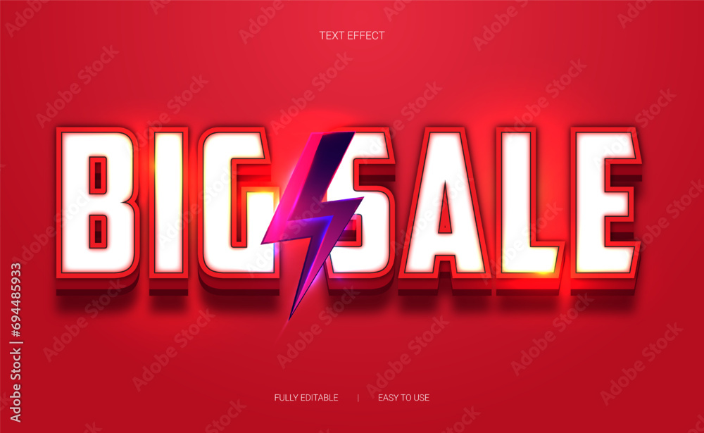 Text effect Big Sale
