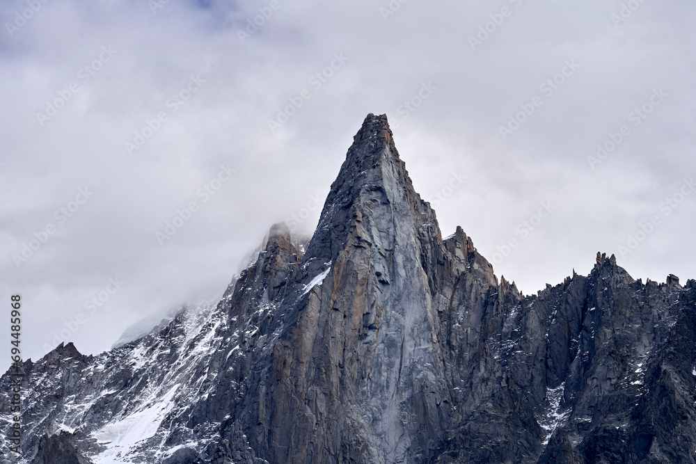 Aiguille du Dru in Chamonix