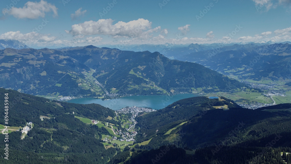 Zell am See from above