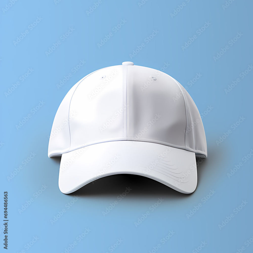 white hat product mockup template with a plain background white hat product mockup template with a plain background