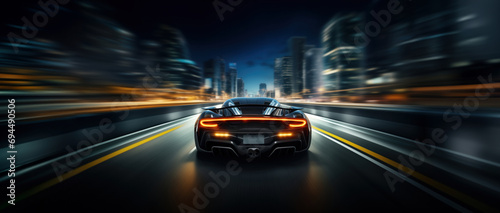 street racing AAA videogame gameplay with information datum design for console or web 3.0 playing to earn gaming crypto tokens and cryptocurrency project future as wide banner UI © sizsus