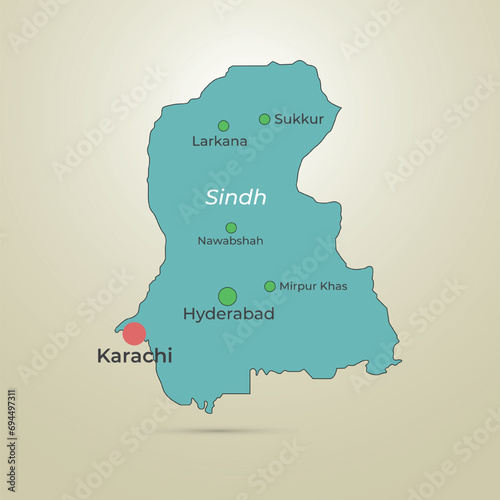 Khyber Pakhtunkhwa maps Pakistan with the city name. Pakistan