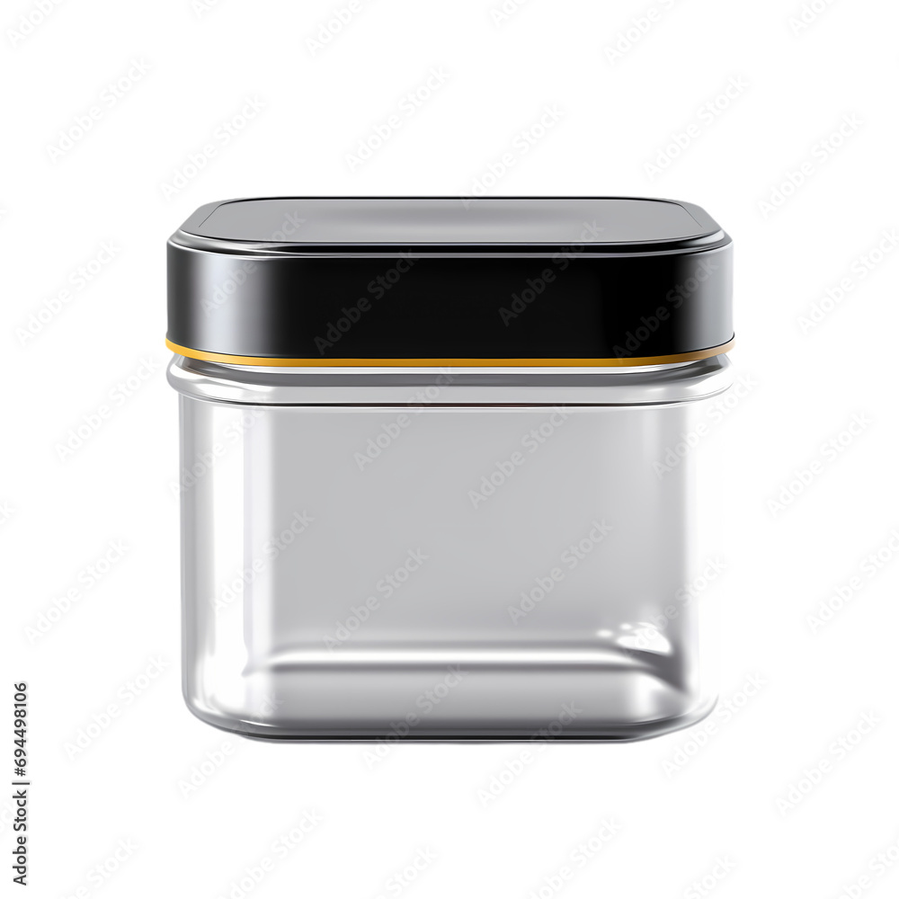 Plastic container isolated on transparent background Plastic container isolated on transparent background