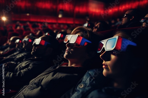 3D cinema: the film, the audience and the immersive presence effect. 3D cinema effect of full immersion in the world of cinema