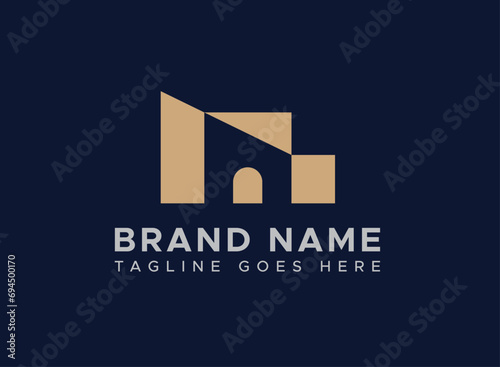 Elevate your brand with our Home Building Construction Logo Design Template – a seamless blend of modern aesthetics and abstract elegance. This logo use for developer buildings house homes logos