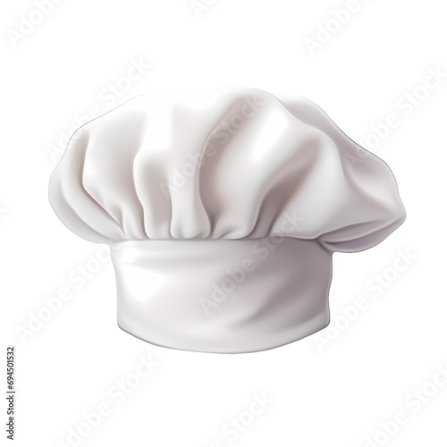 Chef hat isolated on transparent background