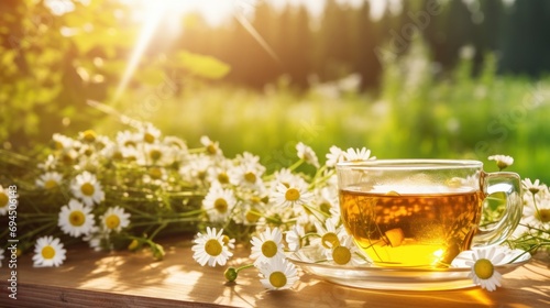 drink chamomile tea, the natural cure