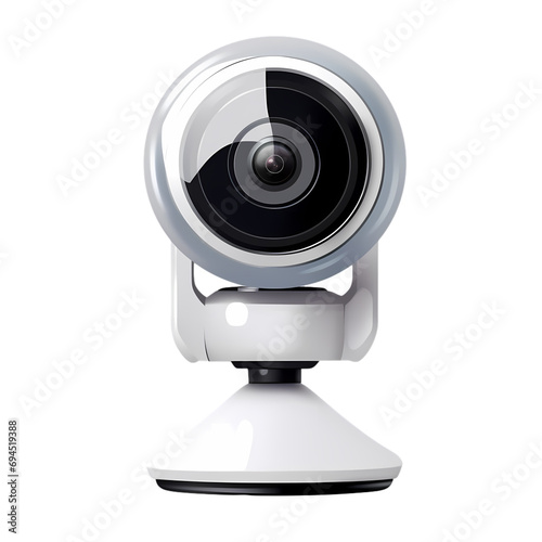 Webcam isolated on transparent background