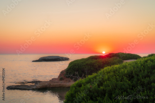 Tramonto a S'Archittu, Cuglieri photo