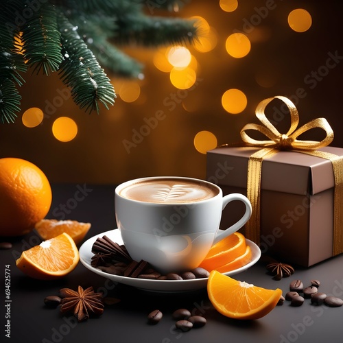 Hot Chocolate New Years Generative AI