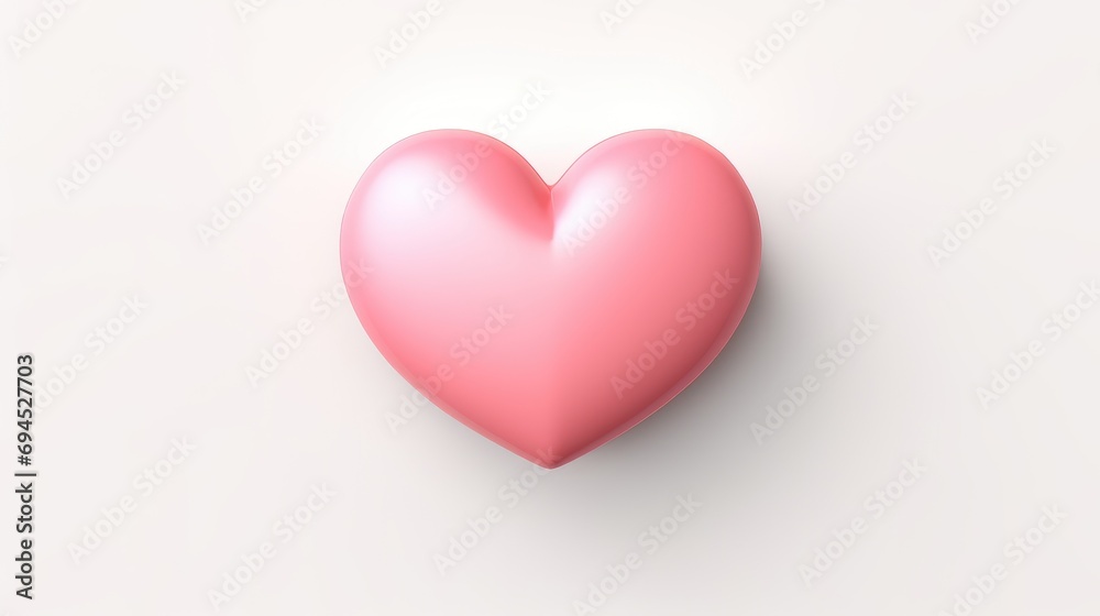 heart 3d symbol valentines romantic