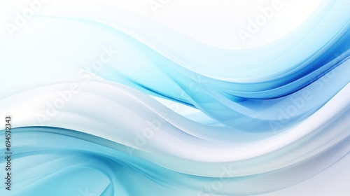  a blue and white wavy background with a light blue and light blue wave in the middle of the image and a light blue and white wave in the middle of the middle of the image. © Anna