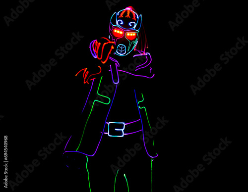 Led Robot Suit Led Clothing Suit Led Suit.