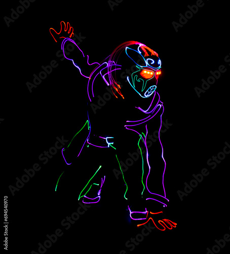 Led Robot Suit Led Clothing Suit Led Suit.