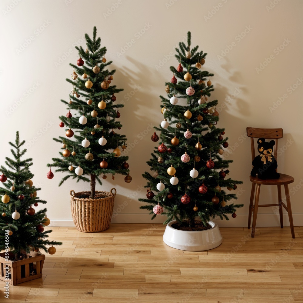 decorated christmas tree decorated christmas tree