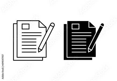 Business proposal icon set. vector illustration