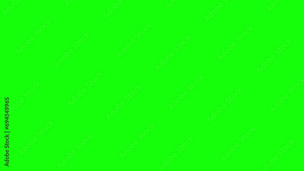 Mouse hand pointer click and double click animation on green screen ...