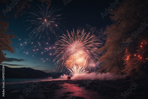  Amazing firework animation for new year celebration 