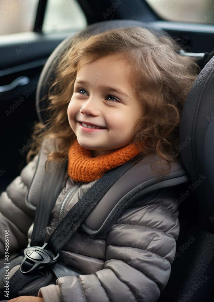 small kid, boy or girl sitting on a child seat in a car, fastened with belts, travel, road trip, traffic rules, safety, smiling baby, technology, passenger, joyful face, emotional portrait, window small kid, boy or girl sitting on a child seat in a car, fastened with belts, travel, road trip, traffic rules, safety, smiling baby, technology, passenger, joyful face, emotional portrait, window