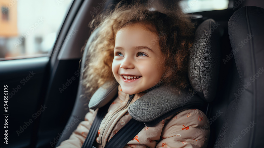 small kid, boy or girl sitting on a child seat in a car, fastened with belts, travel, road trip, traffic rules, safety, smiling baby, technology, passenger, joyful face, emotional portrait, window small kid, boy or girl sitting on a child seat in a car, fastened with belts, travel, road trip, traffic rules, safety, smiling baby, technology, passenger, joyful face, emotional portrait, window