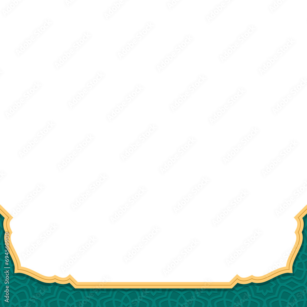 Islamic border design