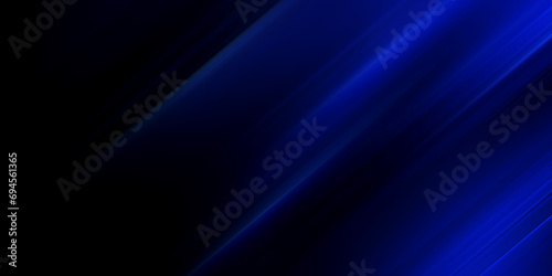 Light effect isolated on black background. Graphical element for design. Bright blue glowing lines