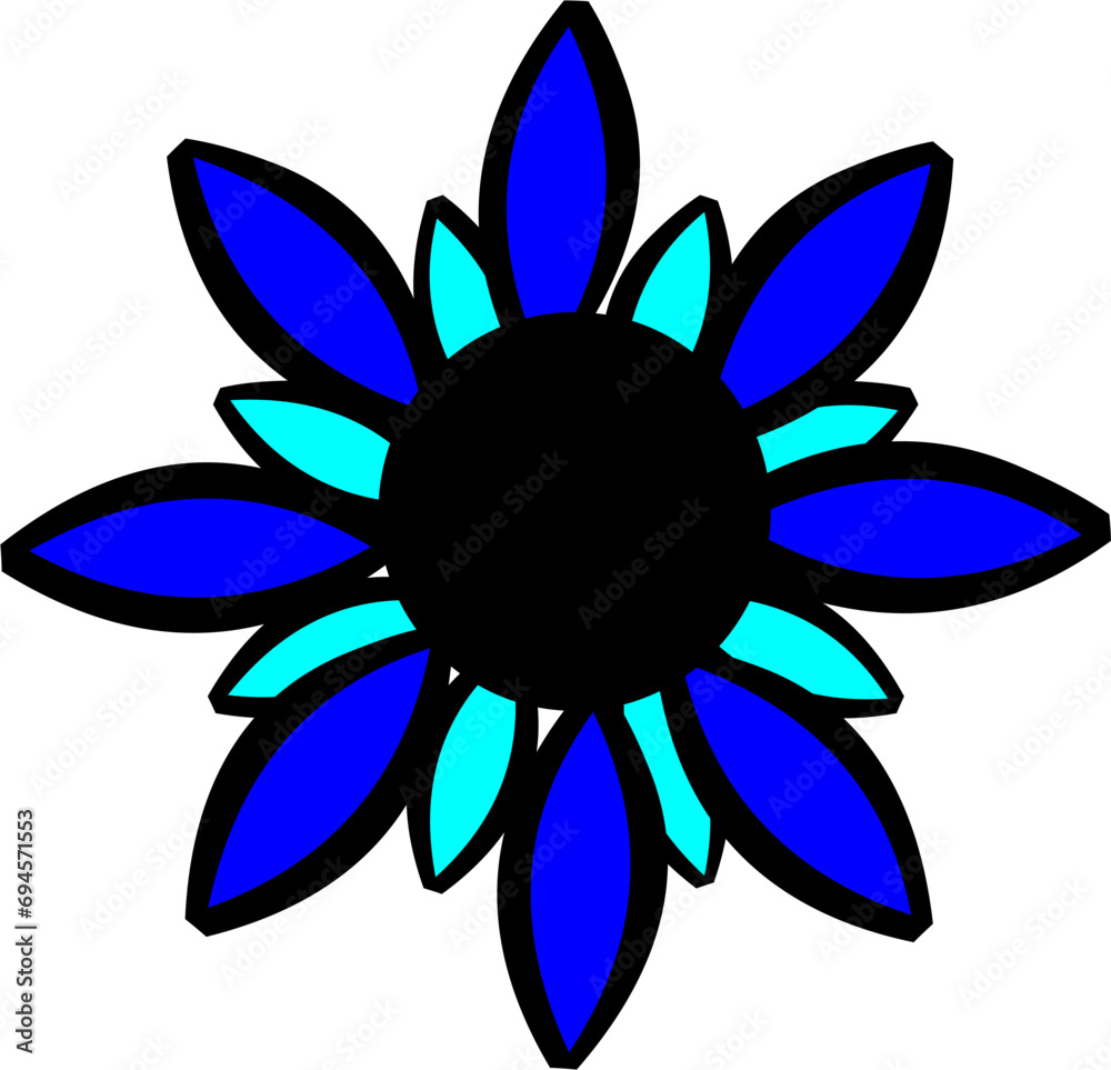 a flower icon