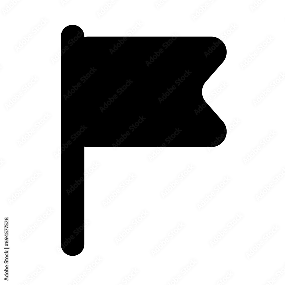 flag line icon, mark outline vector sign, linear style pictogram isolated on white. logo illustration flag line icon, mark outline vector sign, linear style pictogram isolated on white. logo illustration