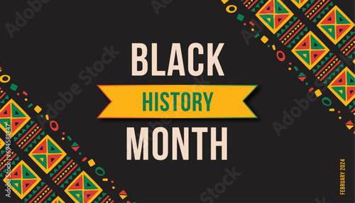 Black history month celebrate. illustration graphic Black history month photo